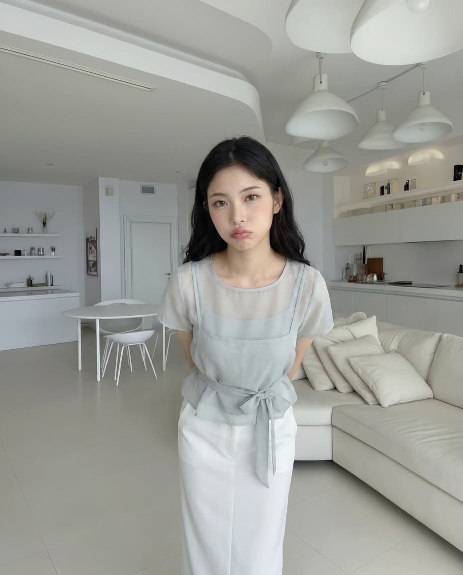 집에서 입어도 예쁜 핏